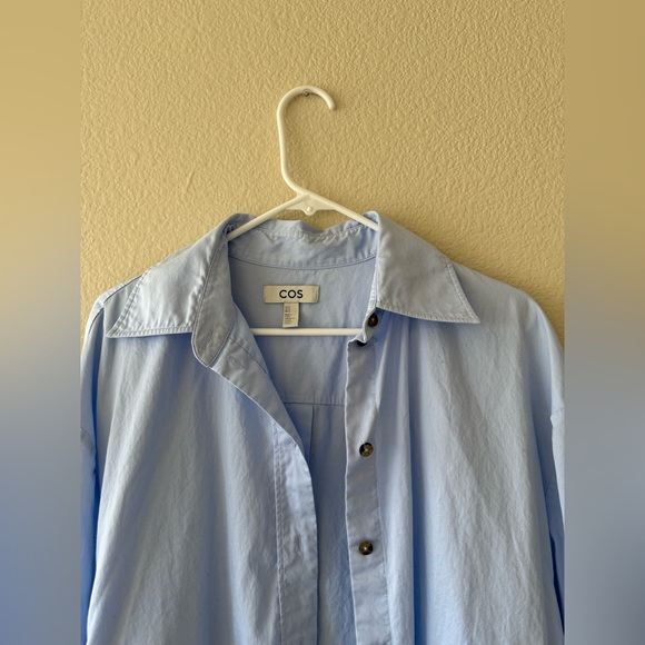 COS Sky Blue Casual Women’s Shirt - Picture 3 of 10